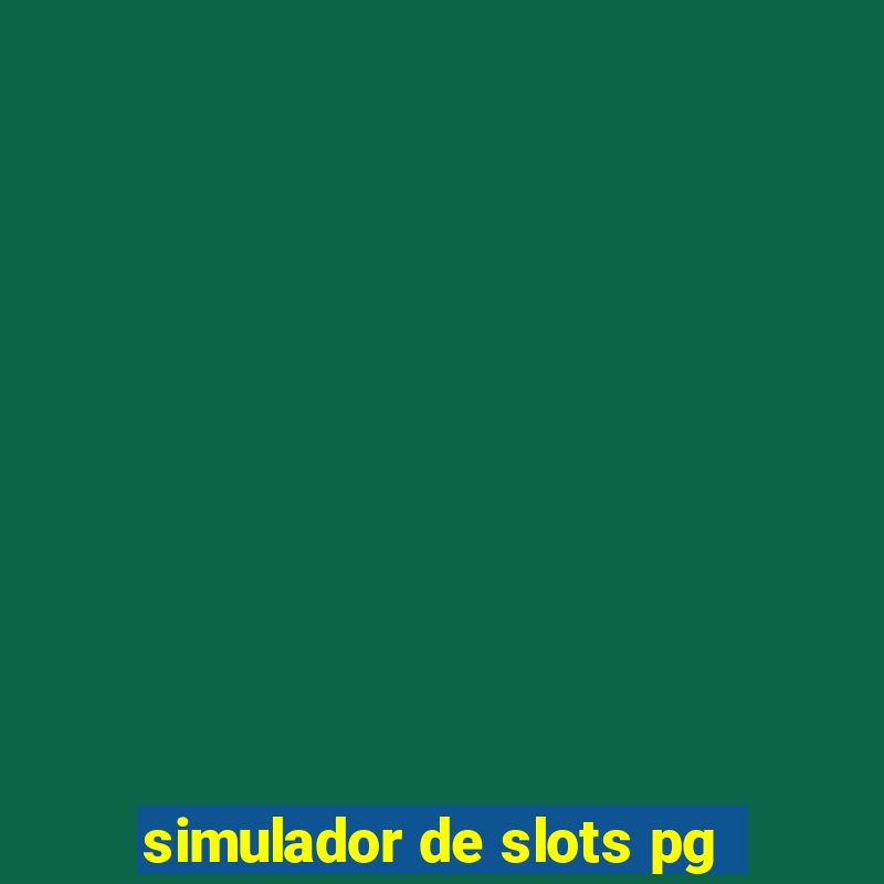 simulador de slots pg